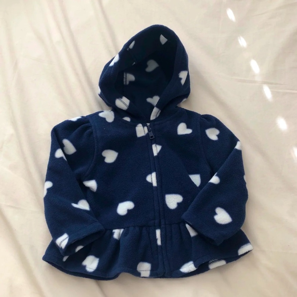 Old Navy Baby Girl Heart Jacket